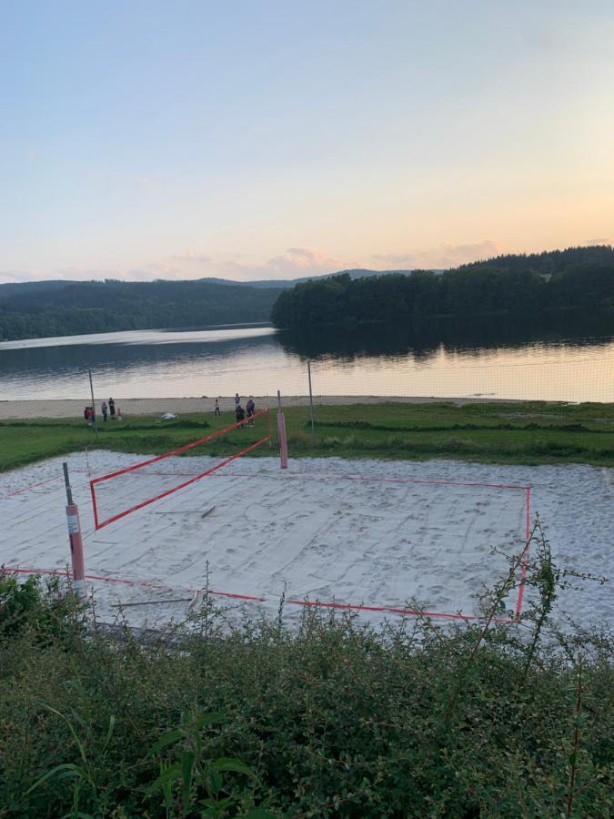 Novy Apartman V Arealu Wellness Hotelu Frymburk Bagian luar foto